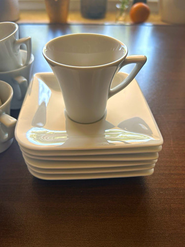 Espressotasse untertasse set - espressotasse,