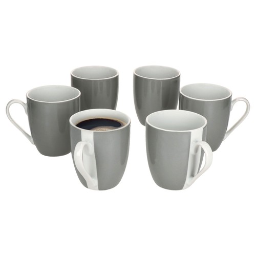 6er set variant - grau, bunte