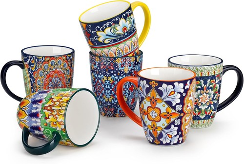 Kaffeetassen set 6er porzellan - kaffeetassen,