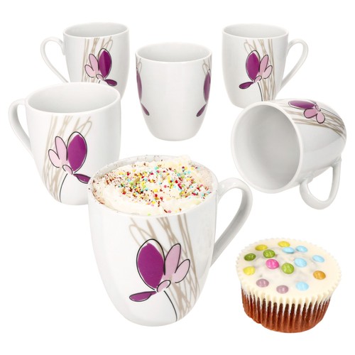 6er set viola kaffeebecher - 6er,