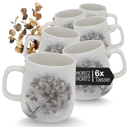 Kaffeebecher 6er set - kaffeebecher,