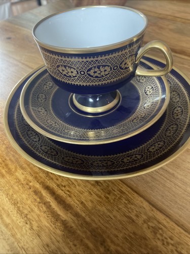 Kaffee set teilig kobalt - kaffee,