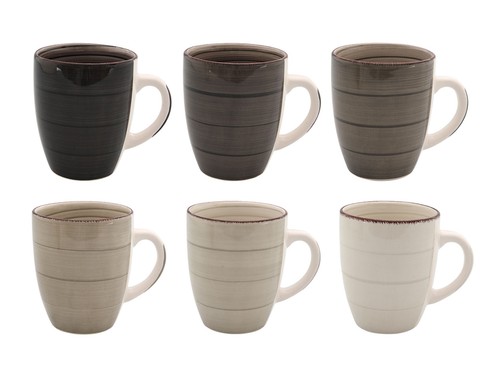 Porzellan kaffeetasse 6er set - kaffeetasse,