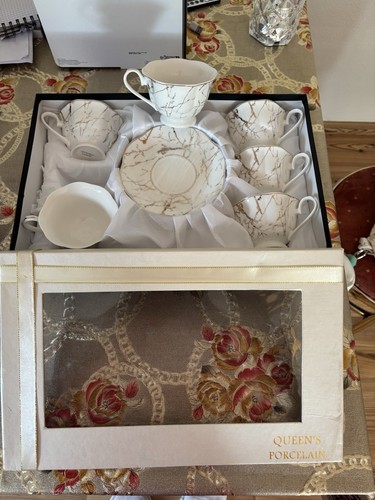Porzellan kaffee tassen set - tassen, set-6