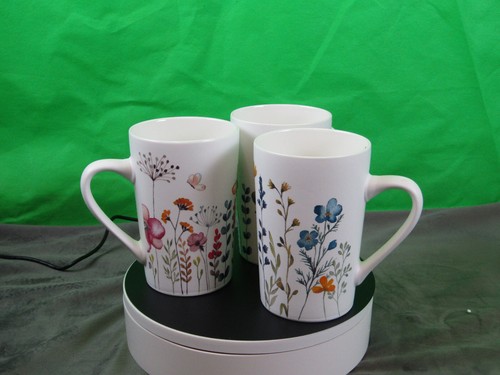 3er set tassen flores - "flores", |