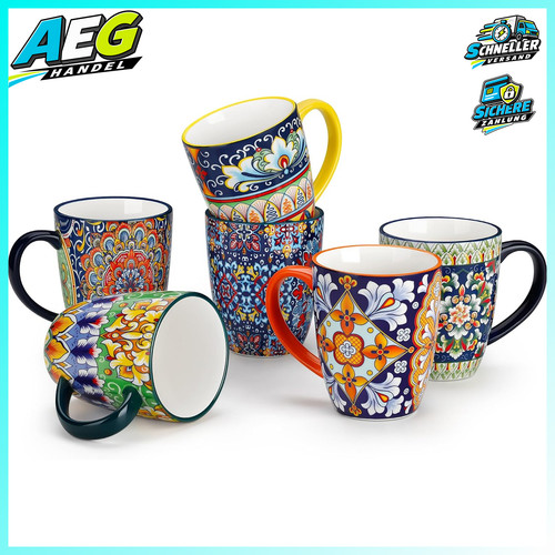 Kaffeetassen set 6er porzellan - 6er,