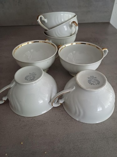 Set kaffee tassen - tassen, weiß